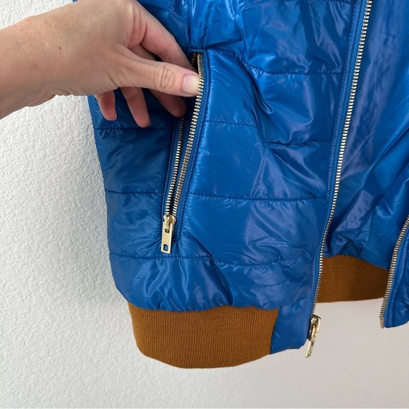 NWT AVIATION NATION 5 STRIPE VEST - GLOSSY SNORKEL BLUE SZ M - Picture 6 of 9